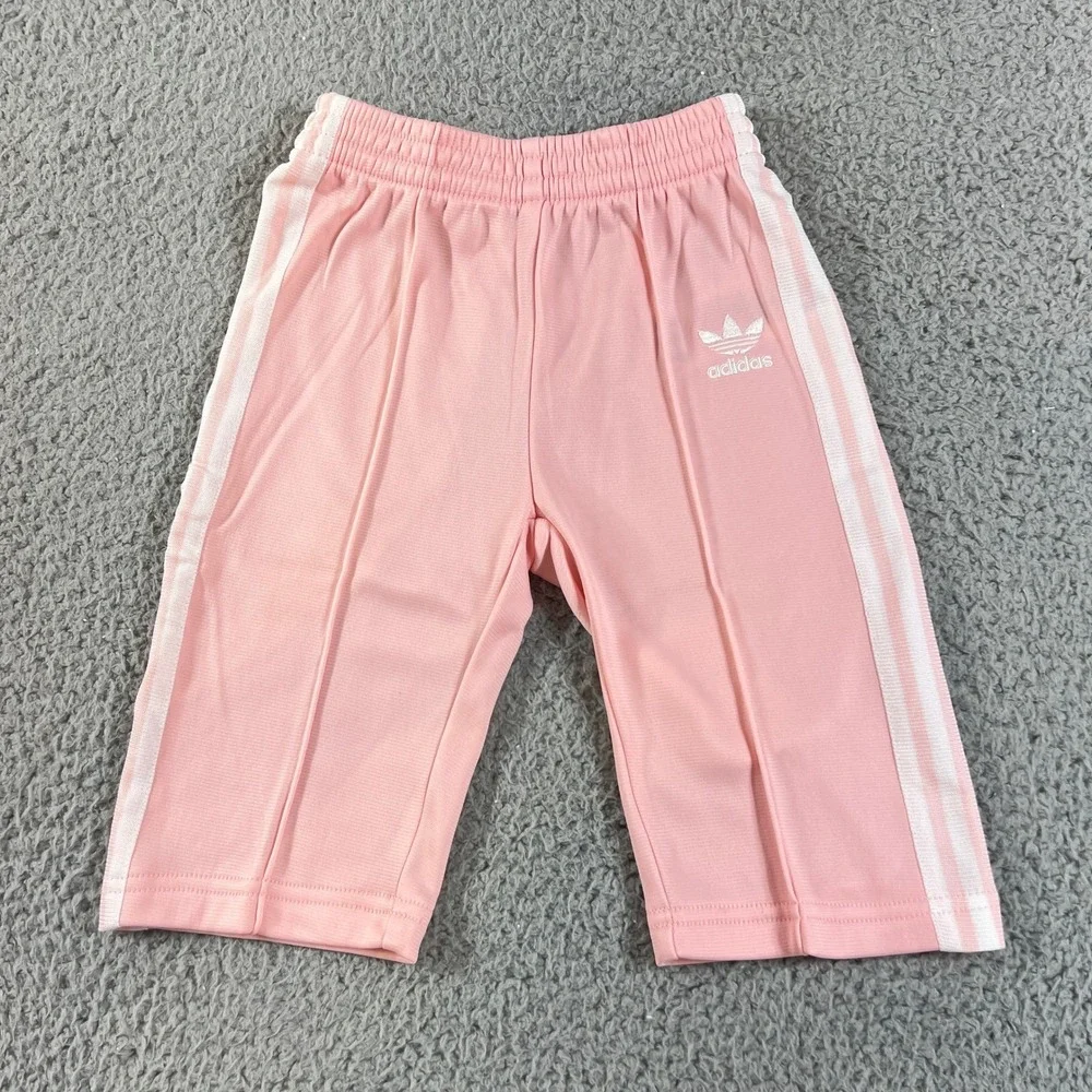 Adidas Goofy Superstar Tracksuit Kids 9M Pink Disney Zip Jacket Pants‎ Vintage